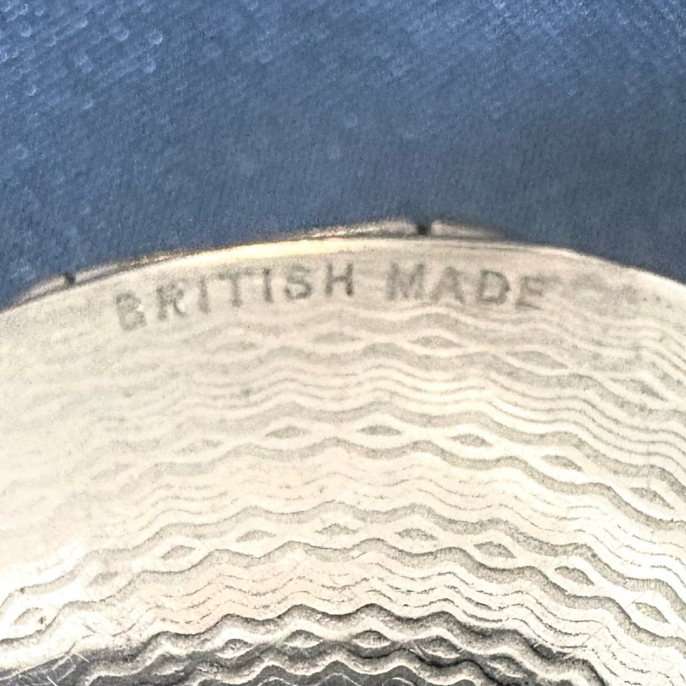 Vintage Deco Ladies Makeup Compact Marked British Made - Picture 2 of 7